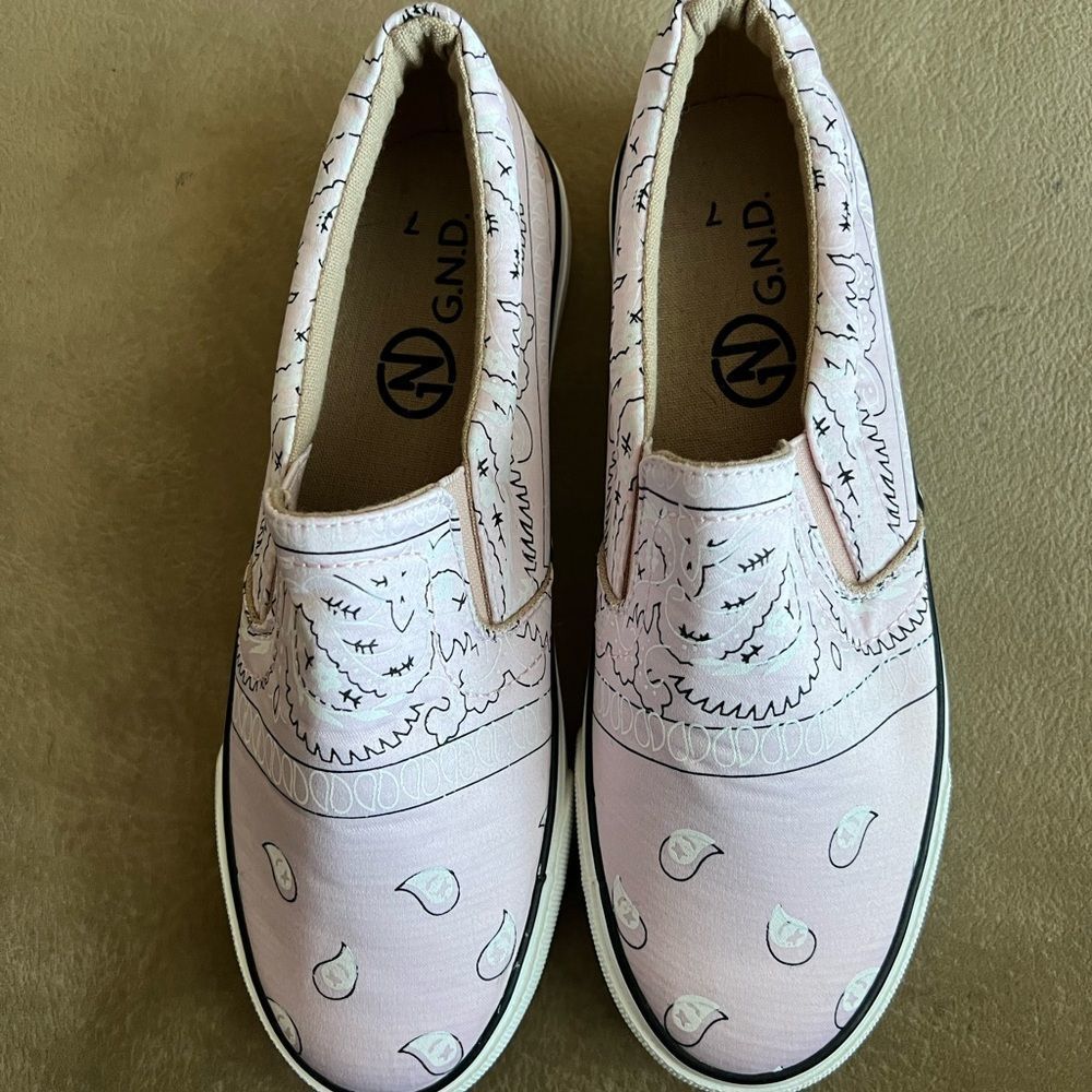 Pink Cowgirl Slip-Ons